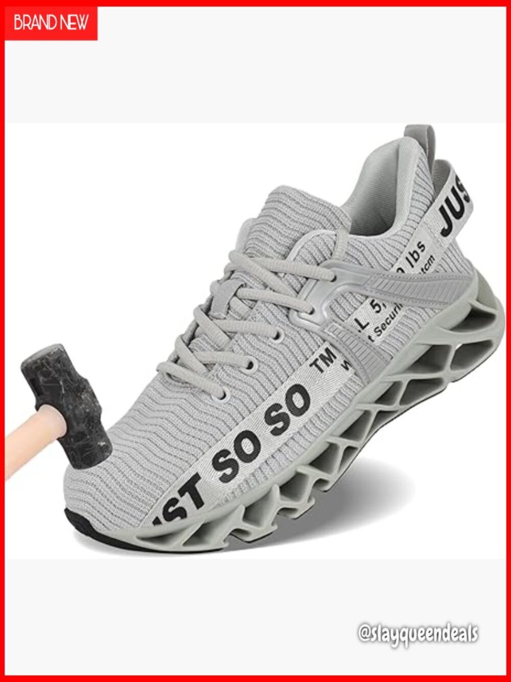 Steel Toe Work Sneakers Puncture Proof Safety Shoes Unisex
